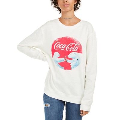 Женская толстовка Love Tribe цвета слоновой кости для праздника Coca-Cola Top Juniors L BHFO 4514