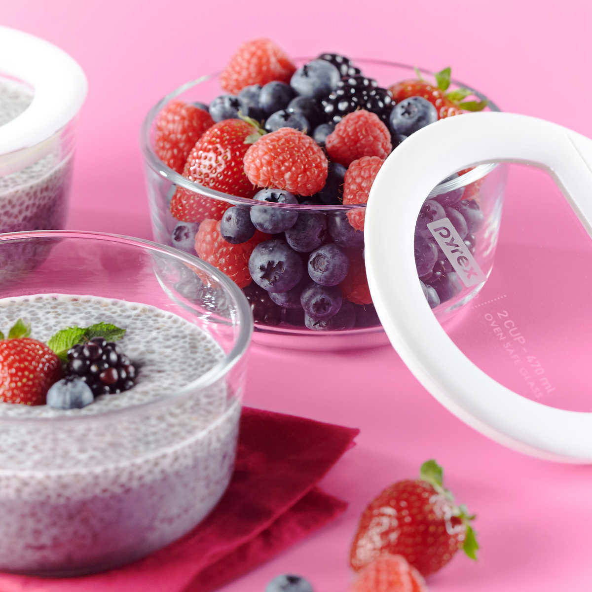 Pyrex 10piece Ultimate Glass Food Storage Set