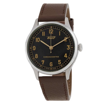 Мужские часы Tissot Heritage с автоматическим серым циферблатом T142.464.16.062.00