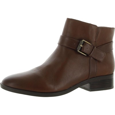 Женские ботильоны-пинетки Naturalizer Womens Ronan на молнии с блочным каблуком BHFO 6543
