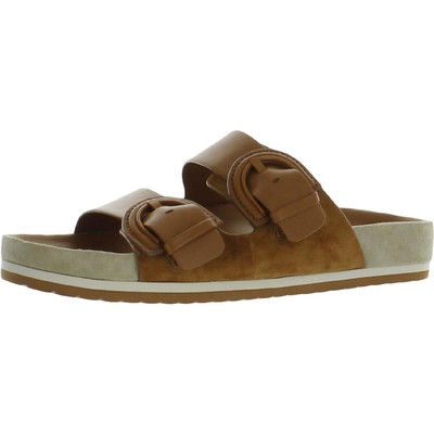 

Vince Womens Glyn Faux Suede Slip On Buckle Slide Sandals Shoes BHFO 1424, Glyn
