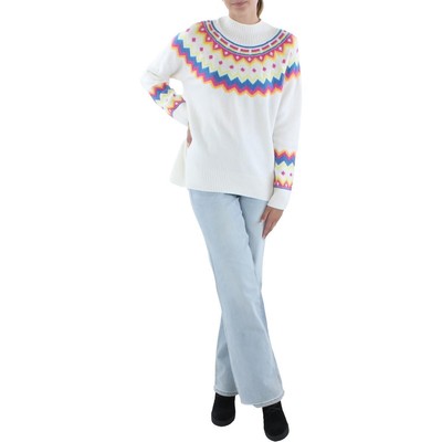 

Женский пуловер с воротником-стойкой Riley - Rae цвета слоновой кости,  BHFO 7533, Gilded yellow