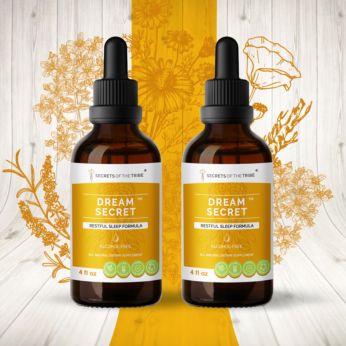 Secrets Of The Tribe Dream Secret Tincture Alcohol-FREE