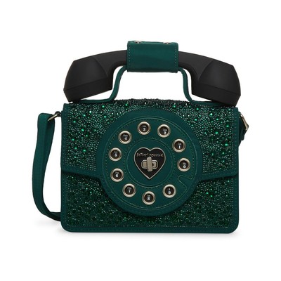 

Betsey Johnson Womens Party Line Зеленая электрическая сумка-кошелек, маленькая BHFO 7930