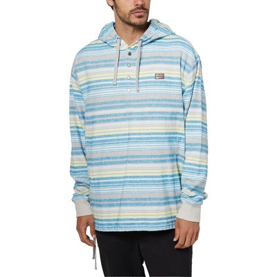

Мужская синяя холщовая толстовка ONeill и пончо с длинными рукавами  BHFO 7775, Pale blue