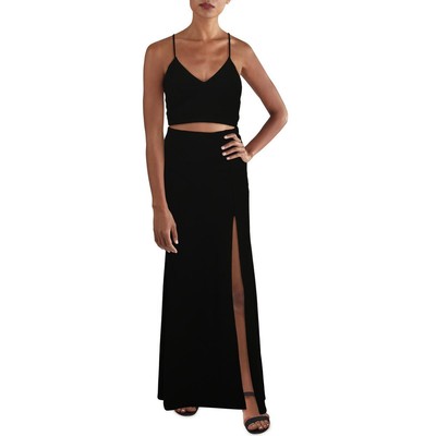 

Женское вечернее платье из двух частей B. Darlin Racerback для юниоров BHFO 2220