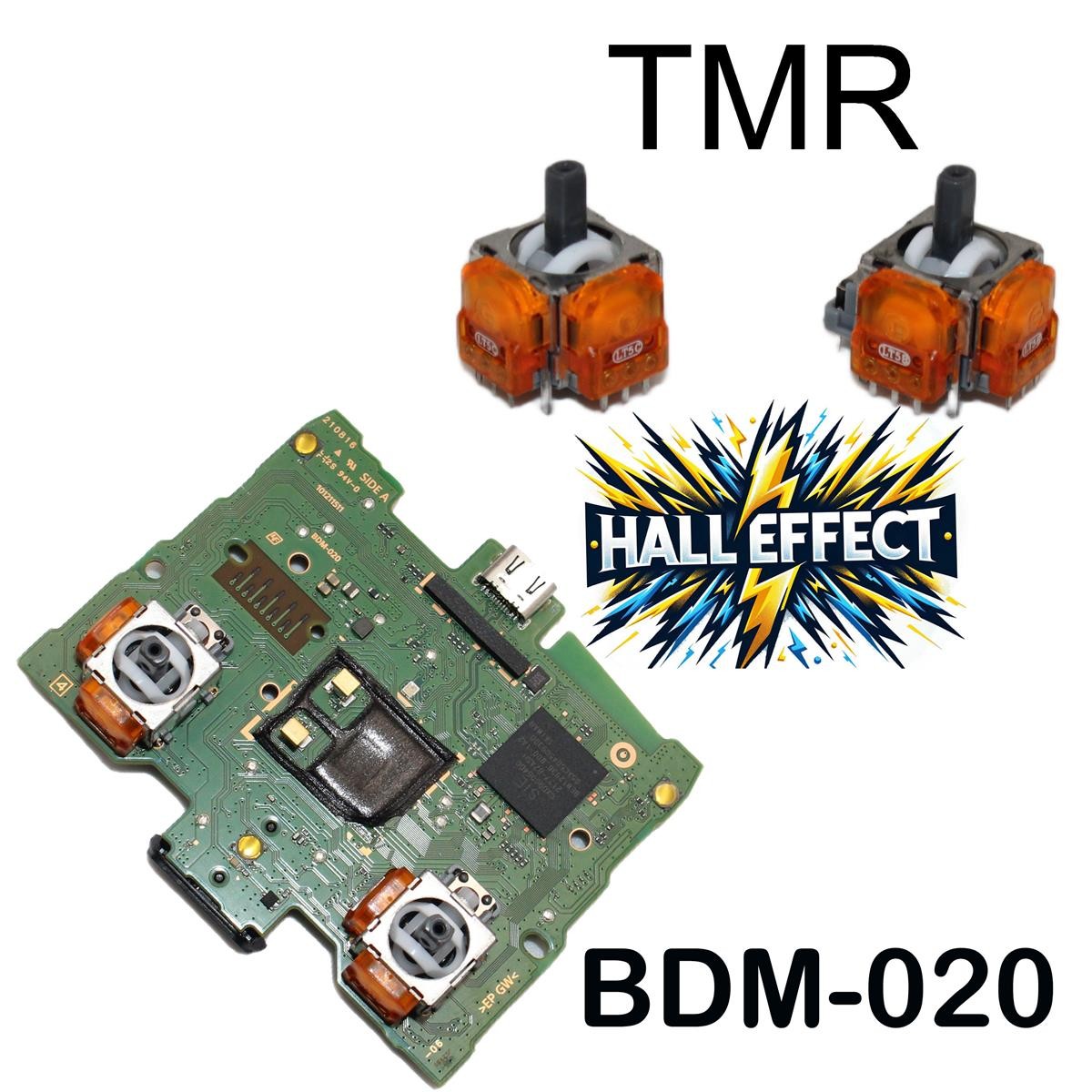 PlayStation 5 Controller Orange HallEffekt TMR Mainboard Platine PS5 BDM-020