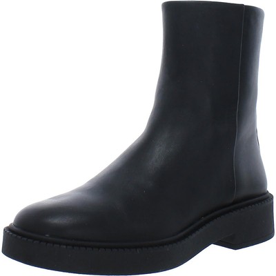

Vince Womens Kady Low Zipper Round Toe Ботильоны BHFO 8489, Black leather, Kady Low