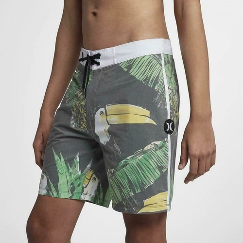 

Мужские бордшорты Hurley Toucan 18 - черные, Multicolor