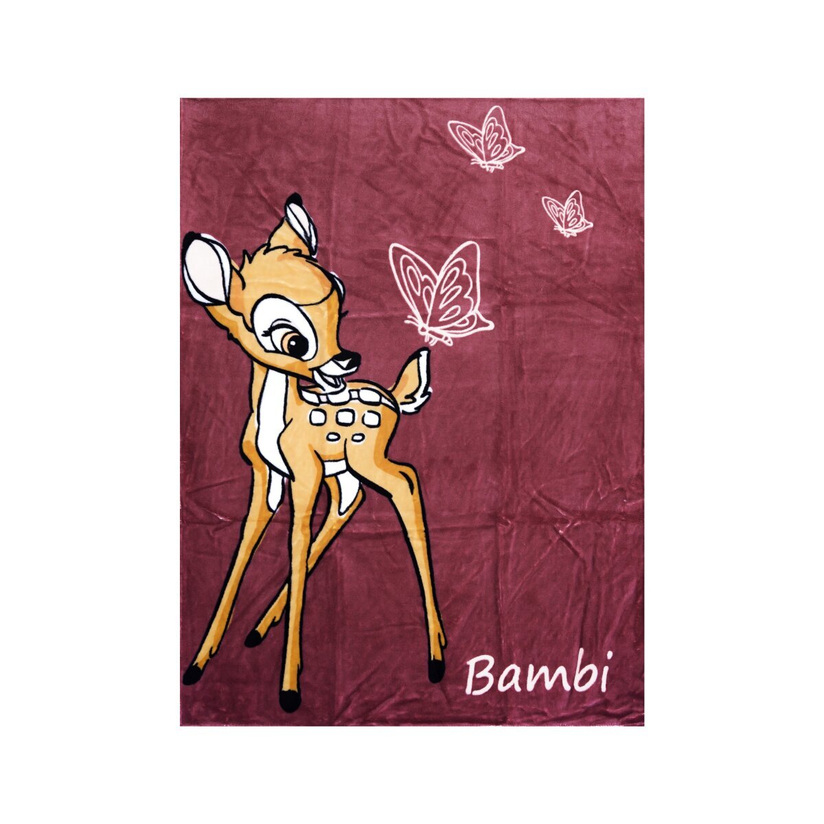 Bambi Kuscheldecke Kinderdecke Fleece Babydecke 100 x 75 cm