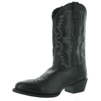 

Мужские ботинки Laredo Birchwood Black Cowboy, ботинки Western 9 Extra Wide (E+, WW) 3996, Черный