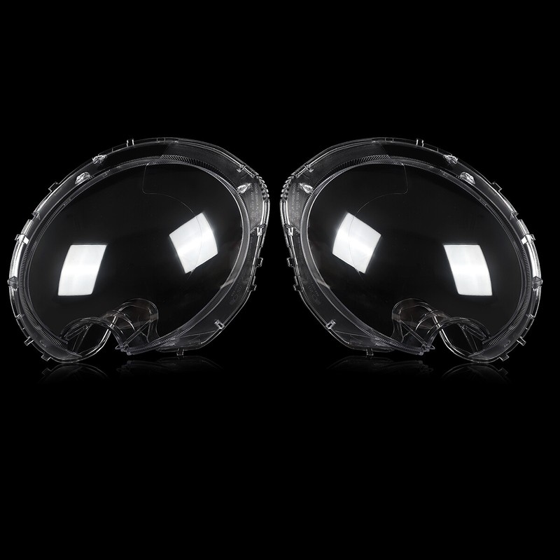 1 Pair Headlight Cover Clear Lens Replacement for BMW Mini Cooper R56 2007-2015