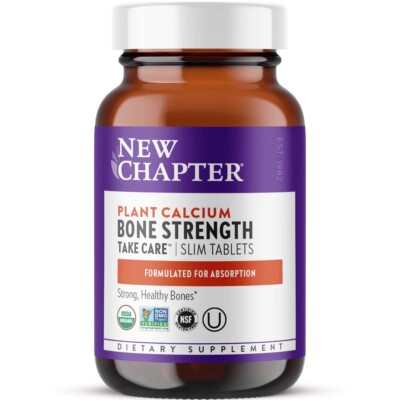 New Chapter Bone Strength 90 Slim Tablets Expiry: 02/2026