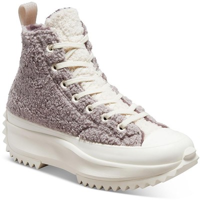 

Женские повседневные и модные кроссовки Converse Run Star Hike Hi Grey BHFO 3105, Wapor mauve/egret/violet ore, Run Star Hike Hi