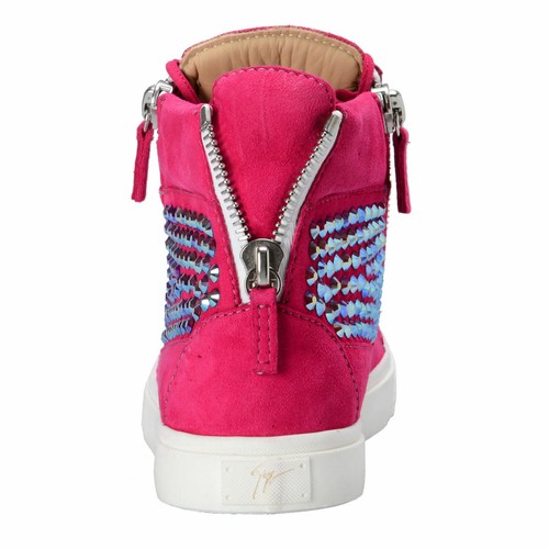 Pre-owned Giuseppe Zanotti Fashion Sneakers Shoes 5 6 6.5 7 7.5 8 8.5 9 9.5 10 11 11.5 12 In Pink