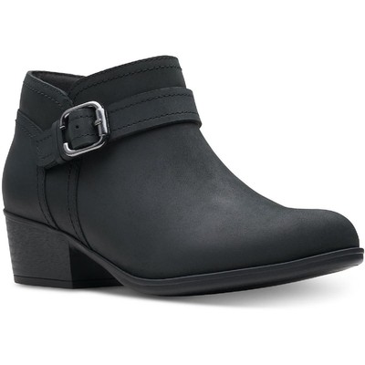 Женские ботильоны Clarks Adreena Mid черного цвета 9.5 Medium (B,M) BHFO 3407