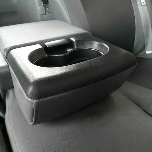 For Ford F150 2004-2014 Black Center Console Cup Holder Armrest Cover Pad Trim