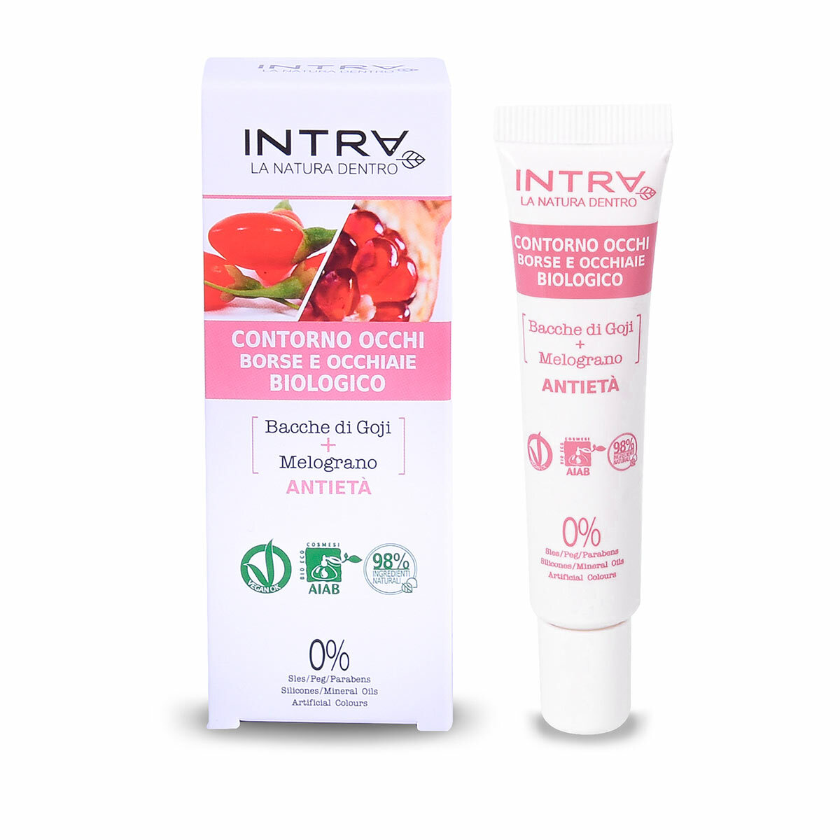 Intra Bio Antietà Goji Beeren Granatapfel Augen Konturen Creme 15 ml