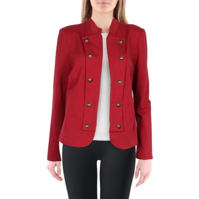 

Женский красный пиджак Tommy Hilfiger с открытым передом и воротником  BHFO 7295, Crimson