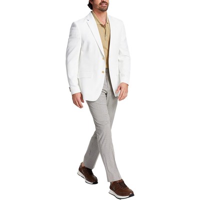 Tommy Hilfiger Мужской белый тканый спортивный пиджак современного покроя 36R BHFO 4283