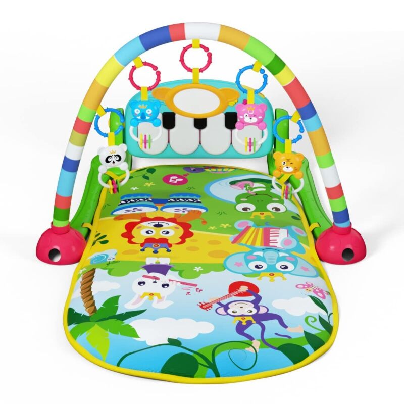 Musical Early Education Gym Play Mat For Baby Infant Toddlers Gift for Newborn