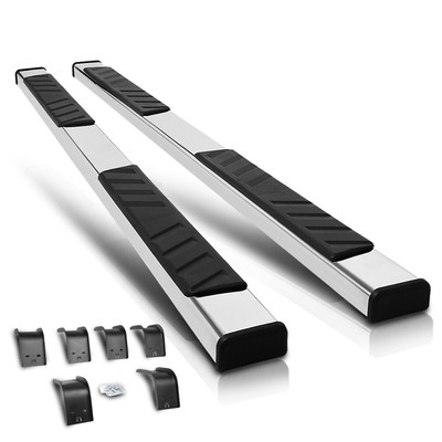 For 09-24 RAM 1500 Extended Quad Cab 5" Pad Side Step Nerf Bar Running Boards