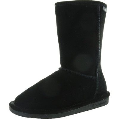 

Черные замшевые повседневные ботинки Bearpaw Emma Black Suede Casual Boots 10 Medium (B,M) BHFO 3291, Black ii, Emma