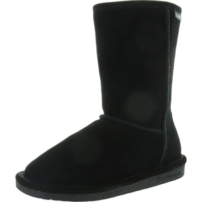 Черные замшевые повседневные ботинки Bearpaw Emma Black Suede Casual Boots 10 Medium (B,M) BHFO 3291