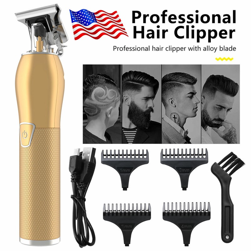 Professional Hair Clipper T-Outliner Skeleton Heavy Hitter Cordless Trimmer 6833