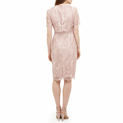 PHASE EIGHT PHASE EIGHT DAMEN KLEID DAMENKLEID COCKTAILKLEID ETUIKLEID AIDA SPITZE ALTROSA