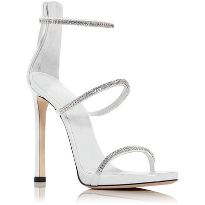 Женские туфли-лодочки Giuseppe Zanotti Cantadora белого цвета, размер 37,5, средний(B,M), BHFO 9675