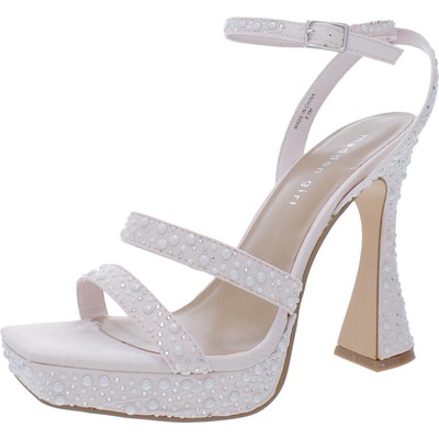 

Madden Girl Женские розовые туфли Zanee на платформе и каблуке 9,5 Medium (B,M) BHFO 7686, Petal pink