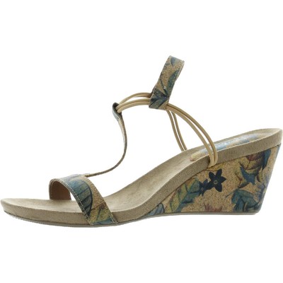 

Туфли на танкетке Style - Co. Mulan Stretch Metallic BHFO 2548, Flrl cork, Mulan