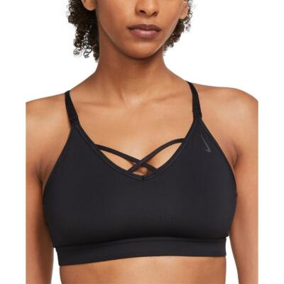 

Спортивное бра для бега Nike Womens Fitness Workout BHFO 4683, Черный