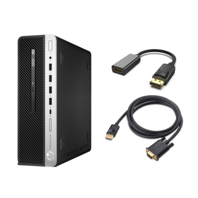 HP Desktop Computer PC i5-7500, up to 32GB RAM, 4TB SSD, Windows 10 Pro, WiFi