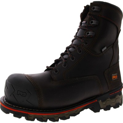Мужские рабочие и защитные ботинки Timberland Boondock Brown 7.5 Medium (B,M) BHFO 4402