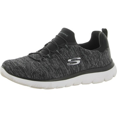 

Skechers Womens Summits - Quick Getaway Черные кроссовки 8 Medium (B,M) 3171, Black/white