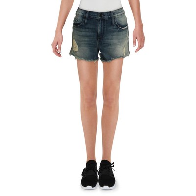 

Женские синие джинсовые мини-шорты с необработанным краем The Boyfriend Black Orchid  BHFO 0842, Break up, The Boyfriend