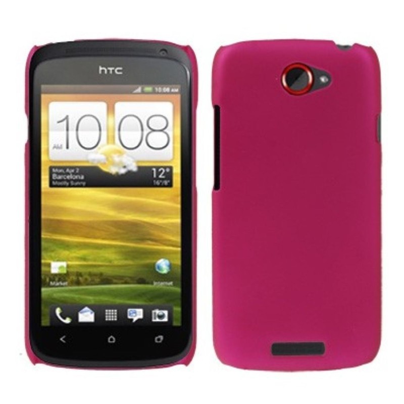 Housse De Protection Plastique BoÃ®Tier Pour Htc One S Z520e Rose
