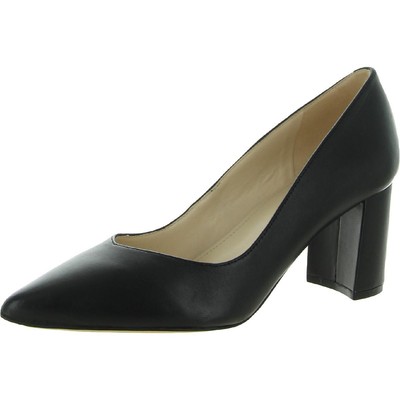 

Marc Fisher Женские черные кожаные туфли на каблуке Caitlin 7,5 средний (B,M) BHFO 1772, Black leather, Caitlin