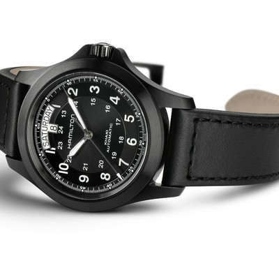 Pre-owned Hamilton - H64465733 - Khaki Field King Automatic Self-winding | 40mm | H6446573
