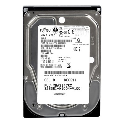 FUJITSU S26361-H1004-V100 146GB 15K SAS 3.5'' MBA3147RC