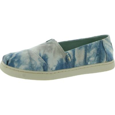 

Женские слипоны Toms Alpargata с парусиновой стелькой BHFO 8221, Grey multi tie dyed canvas, Alpargata