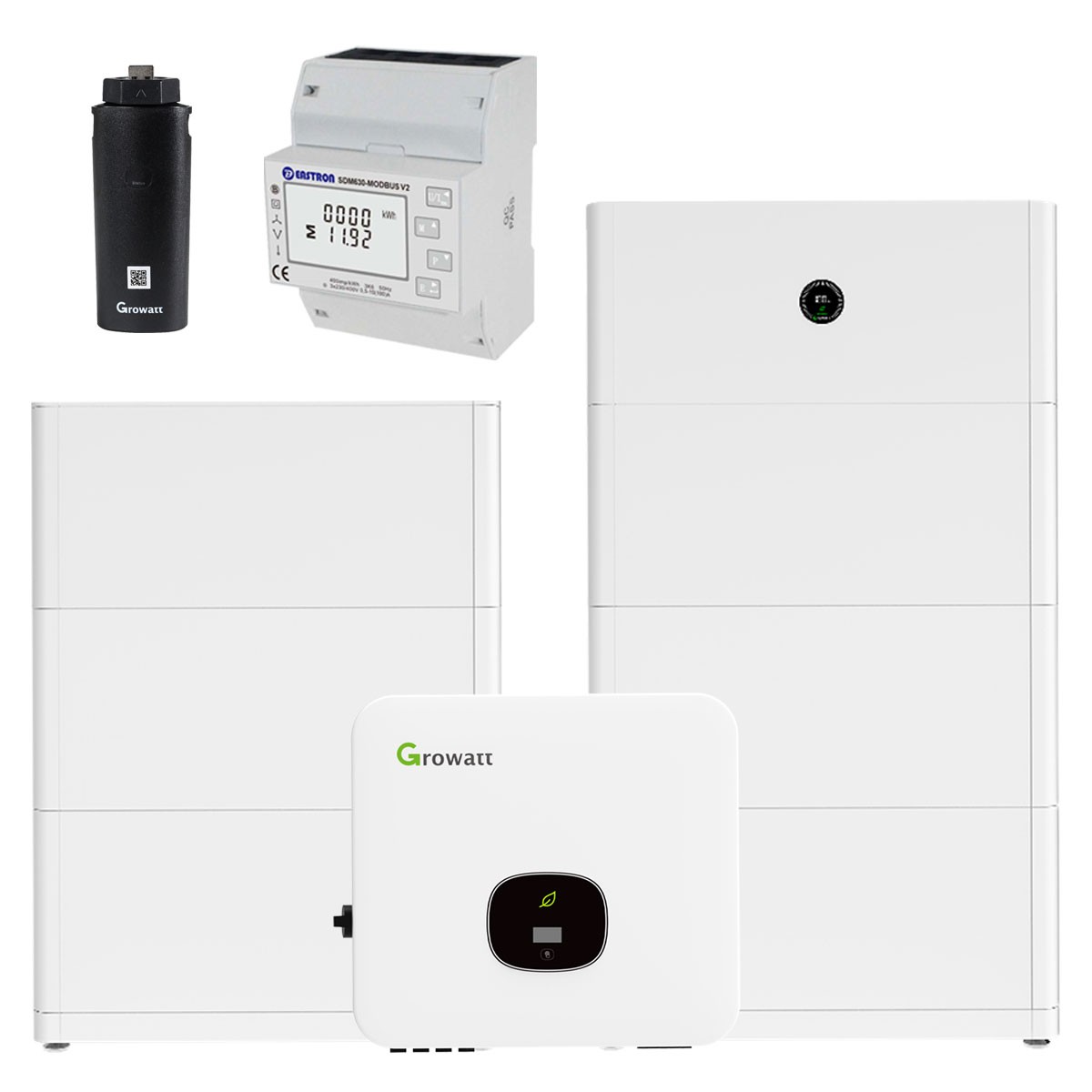 Growatt MOD 7KTL3-XH2 0% MwSt §12 III UstG 7kW Hybrid Wechselrichter mit 30kWh S