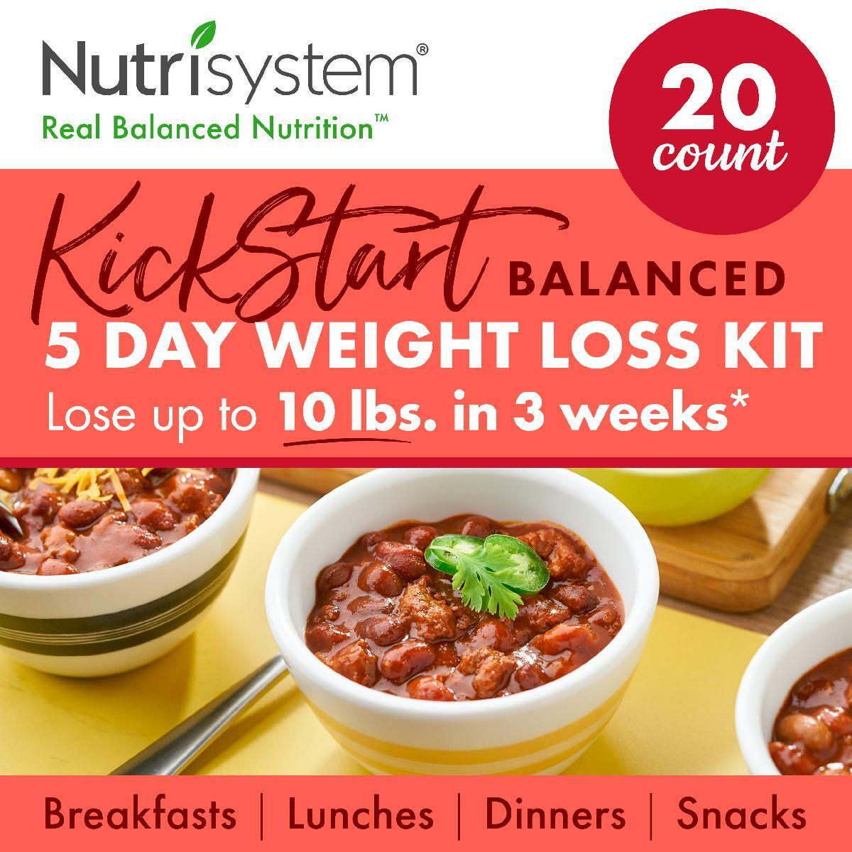 Nutrisystem 5 Day Weight Loss Kit Meals Snack Food Nutrition
