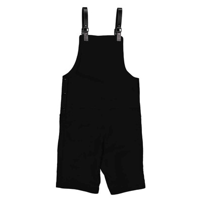 Pre-owned Burberry Men's Black Cutout Short Overalls