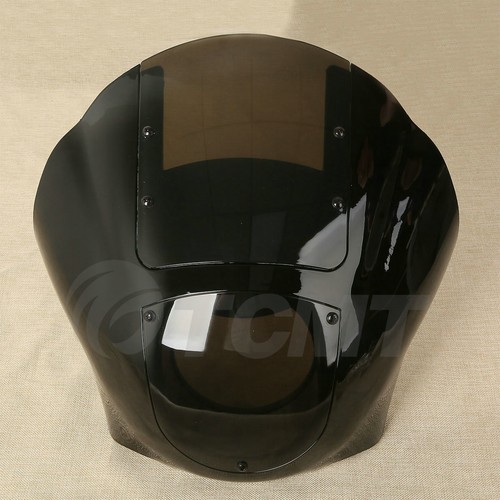 Smoked Quarter Headlight Fairing Windshield For Harley Sportster 883 1200 88-UP