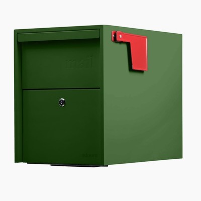 Post Mount Mailbox | Large Size - Anti-Theft Locking Mailbox, NEW