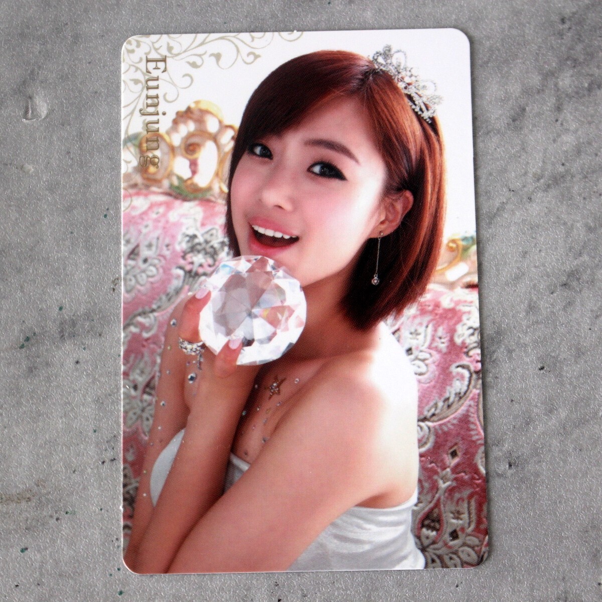 T-ARA Photocard Jewelry box Sapphire ver Japan 1st press