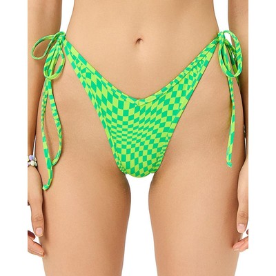 

Frankies Bikinis Womens Connor Green Swim Bottom Разделяет купальник  BHFO 8102, Morrison